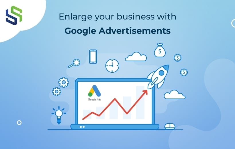 Enlarge your business with Google Advertisements - 820px by 519px