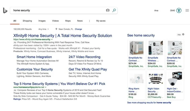 PPC in Bing