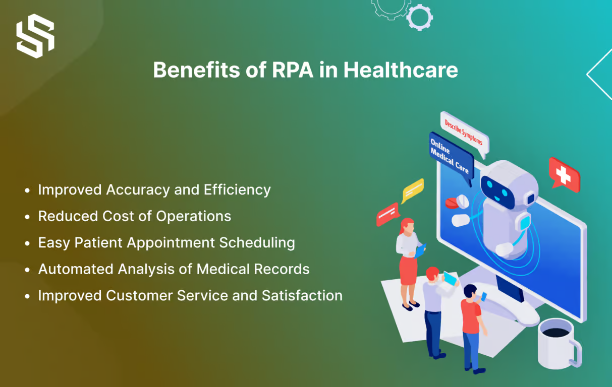 Benefits of RPA in Healthcare