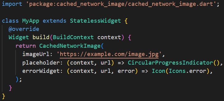 Cached Network Image
