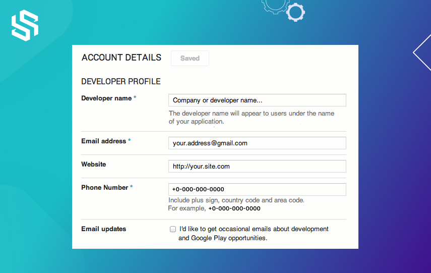 Make a Google Wallet Merchant and connect it to your Developer Account.