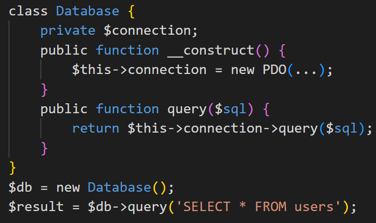 Database Class