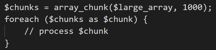 Array Chunk