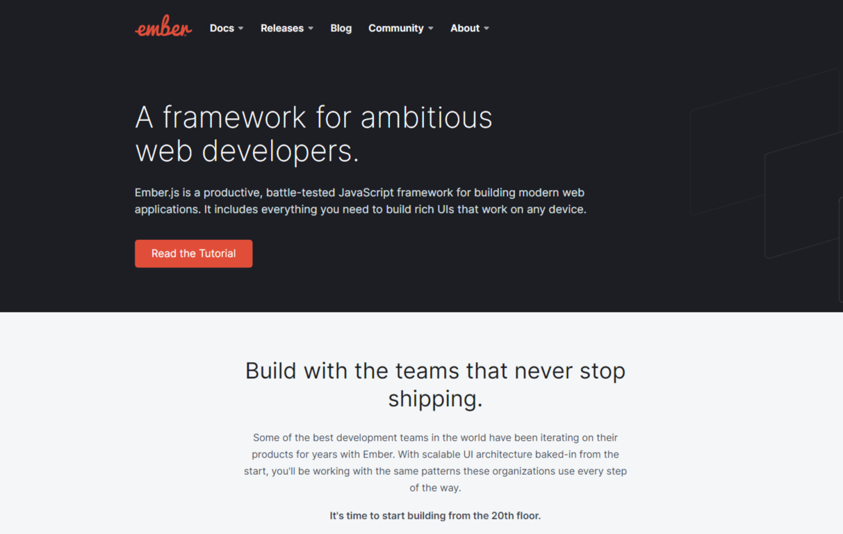 Emberjs Framework