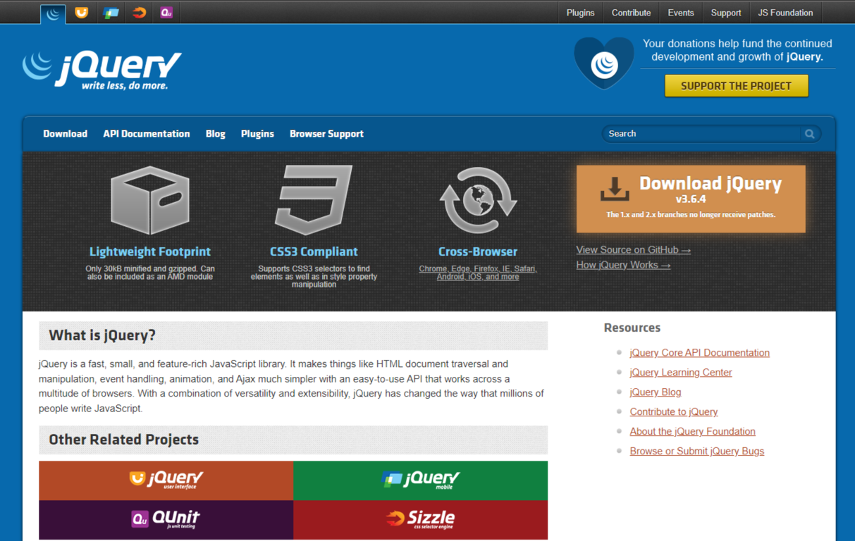 jQuery Framework