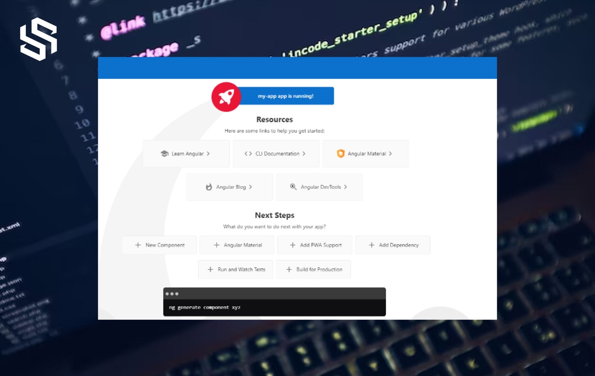Creating New Angular Component