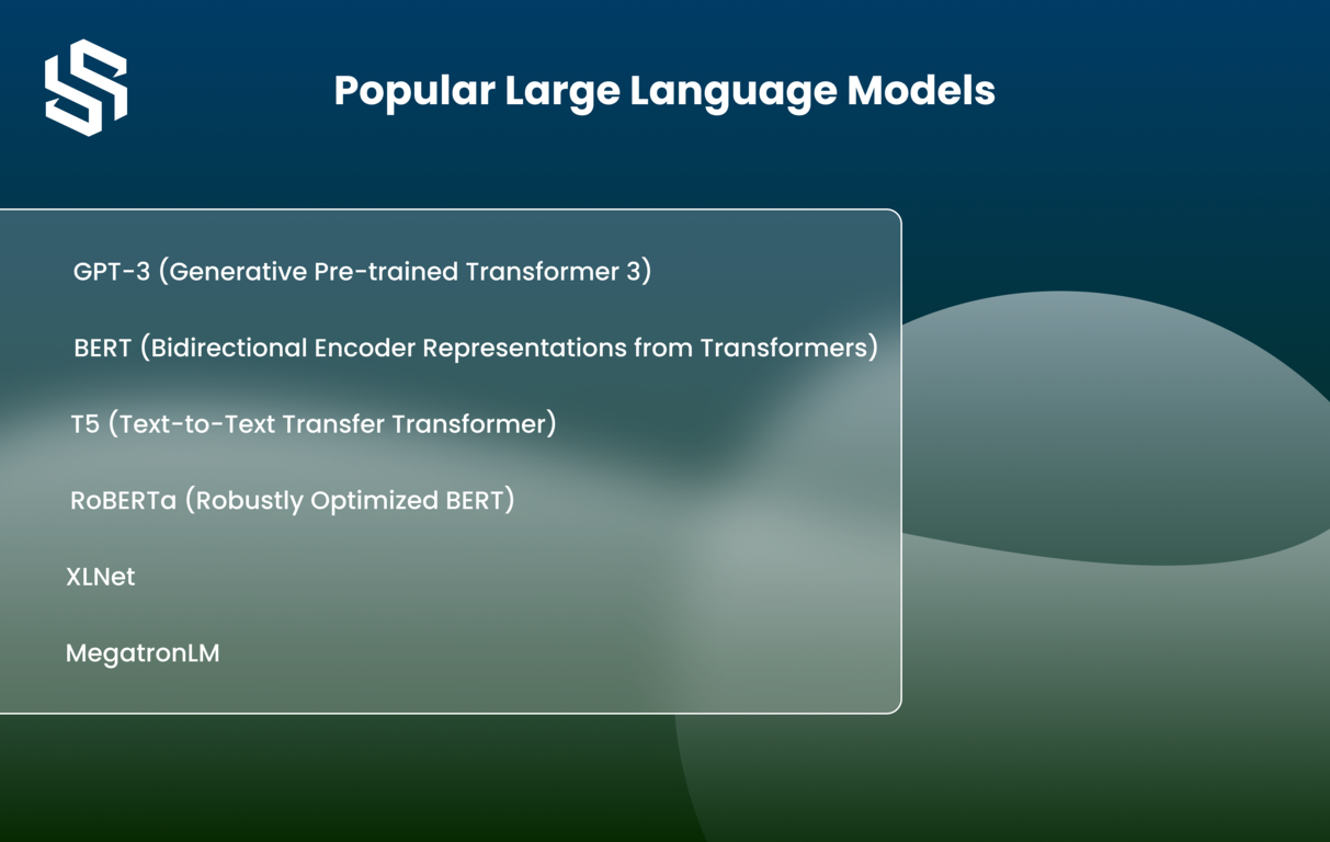 Popular Large Language Models