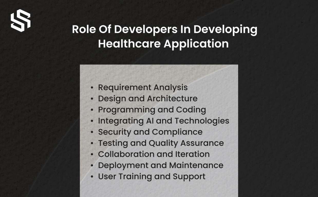Role of Developers in Healthcare App Development