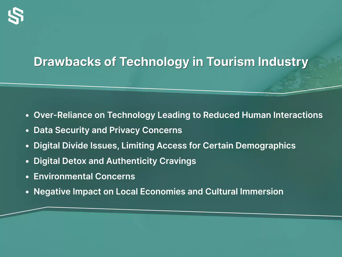 Drawbacks of Technology in Tourism Industry