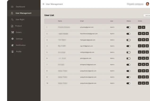 Clothing Web App