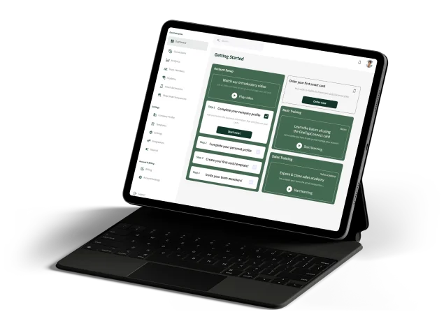 NFC-Based Digital Business Web App