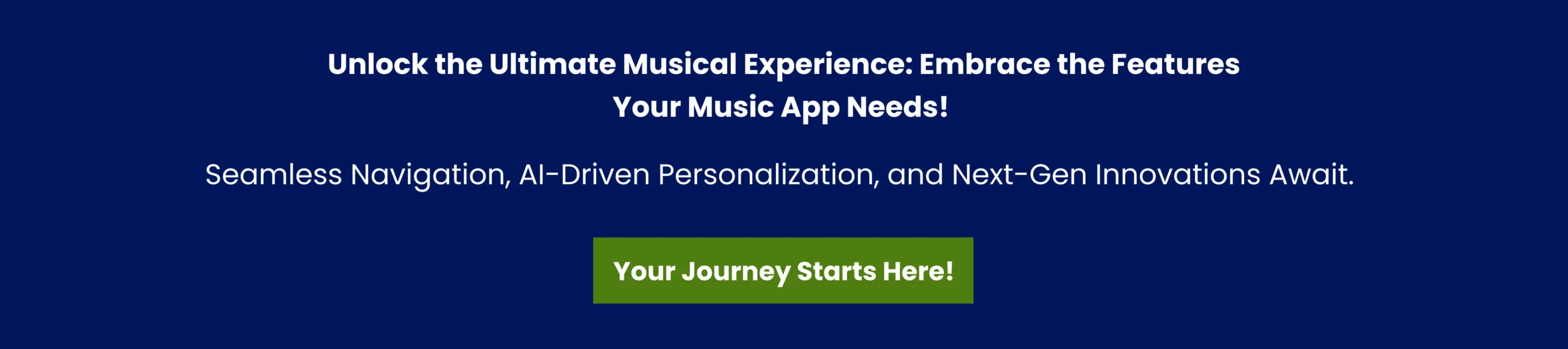 your journey starts here!