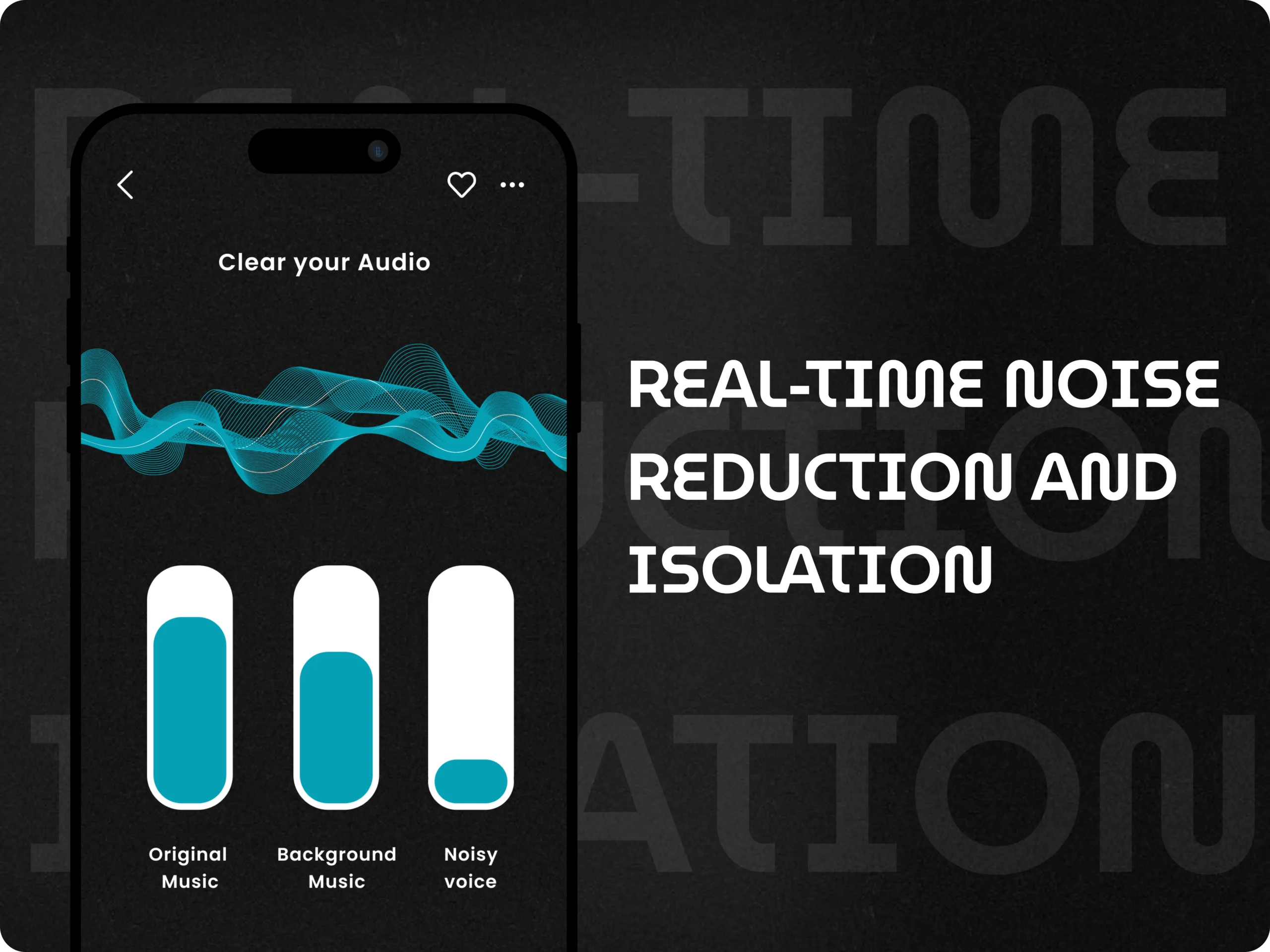 Real Time Noise Reduction and Isolation