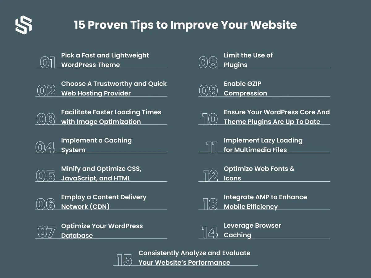 15 Proven Tips to Improve Your Website